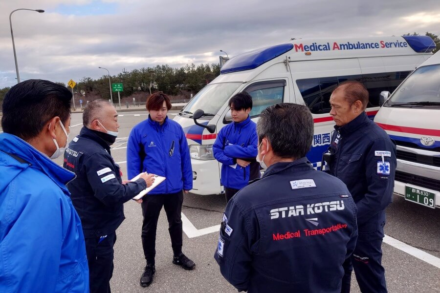 被災地患者搬送