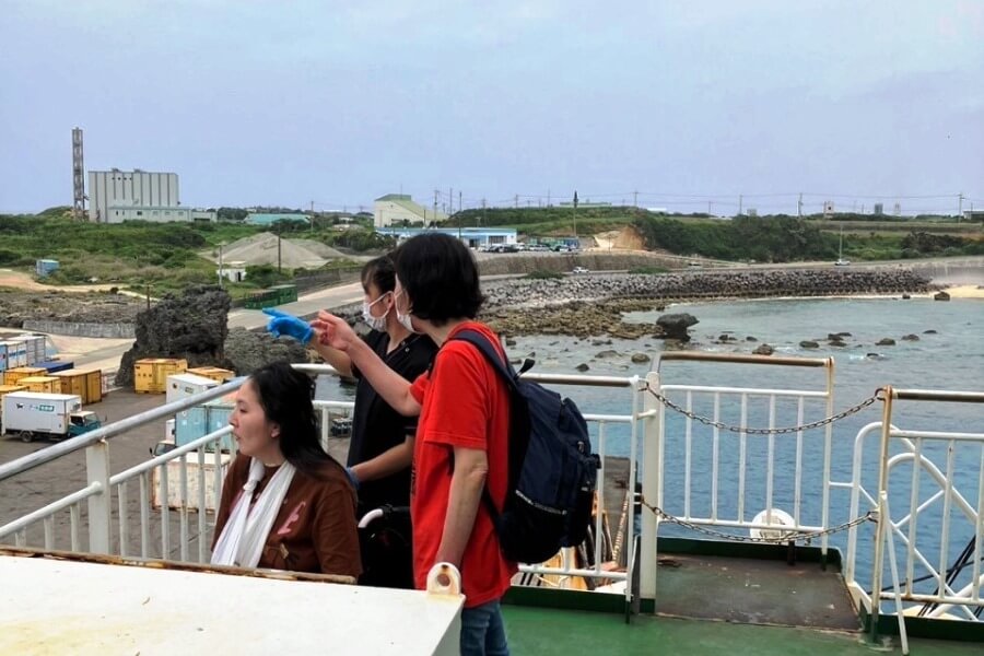 船舶を使った移送